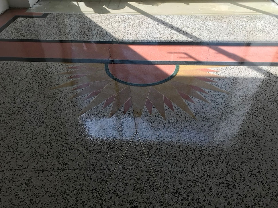 Terrazzo Floor Stripping