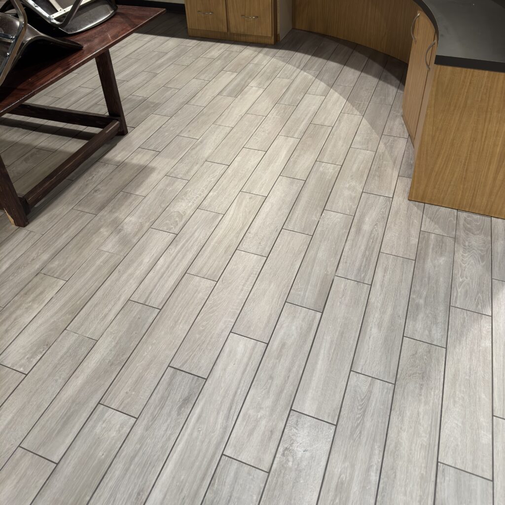 after tile and grout cleaning